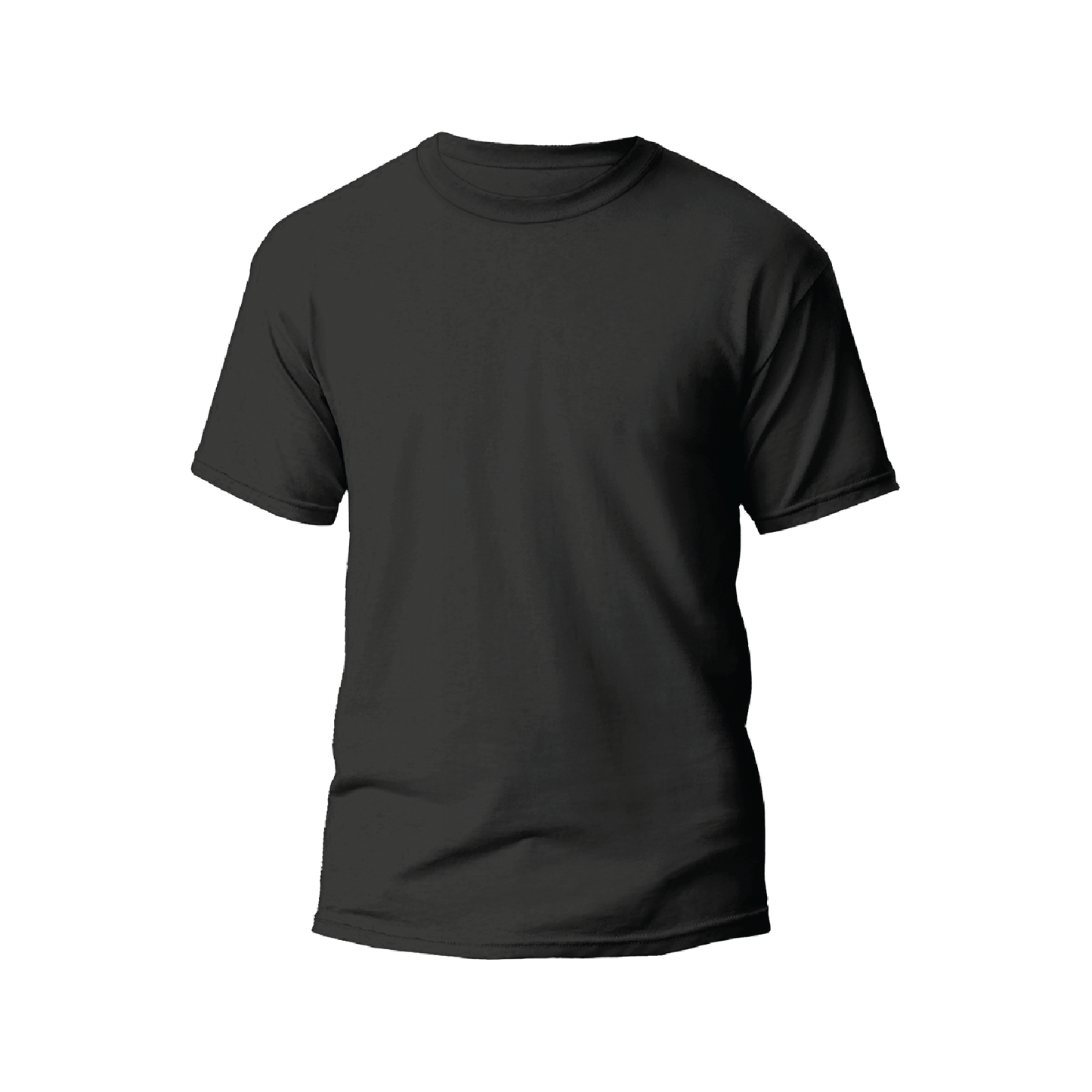Black Cotton T-Shirt