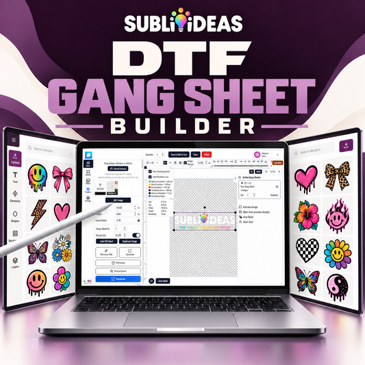 DTF Gang Sheet  Builder